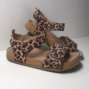 Girl Cheetah Sandals
